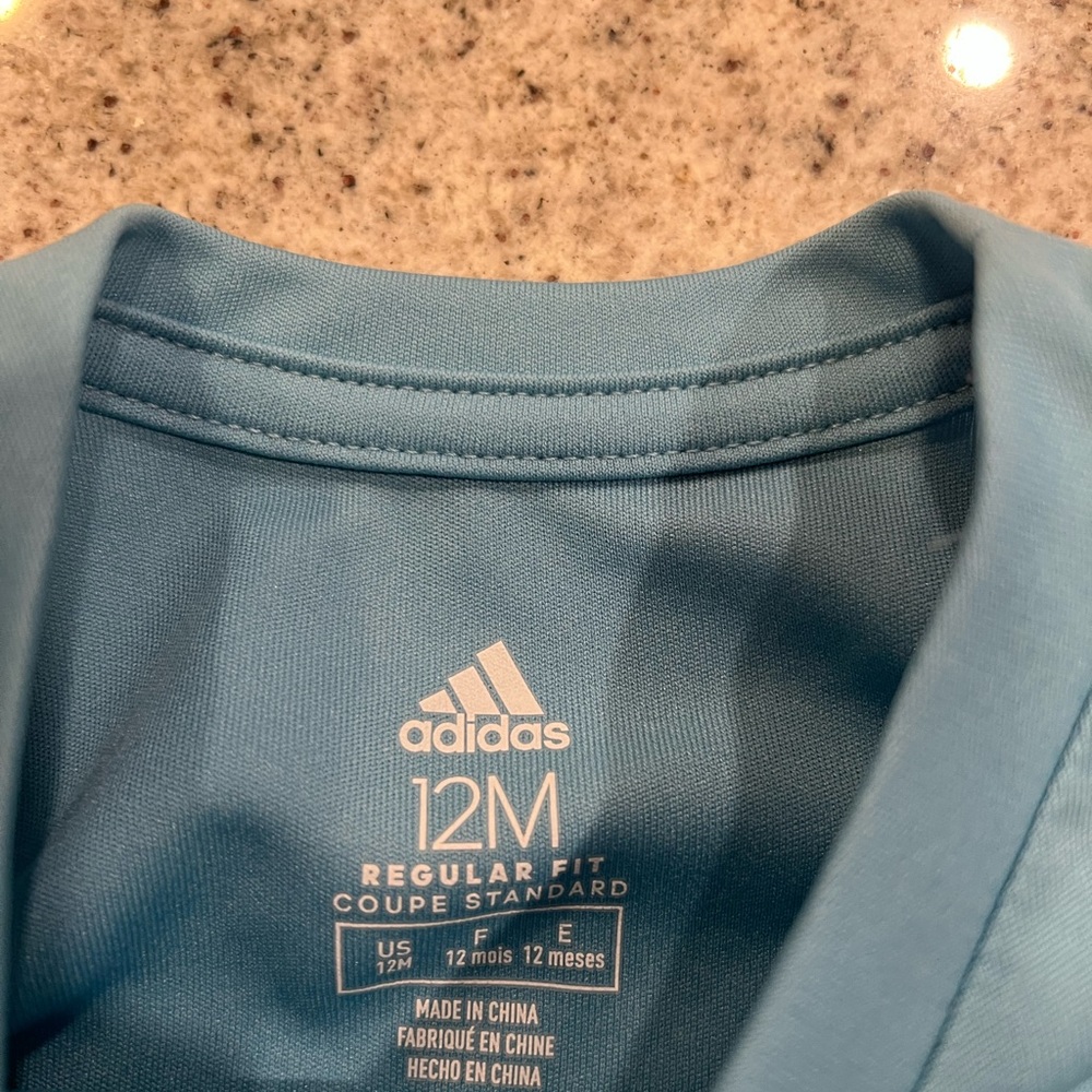 Adidas Kids Blue Camo Outfit 12 Months - Picture 4 of 5